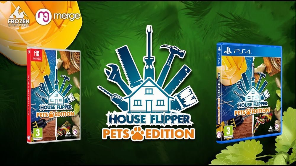 Disponibile l'edizione fisica di House Flipper Pets Edition